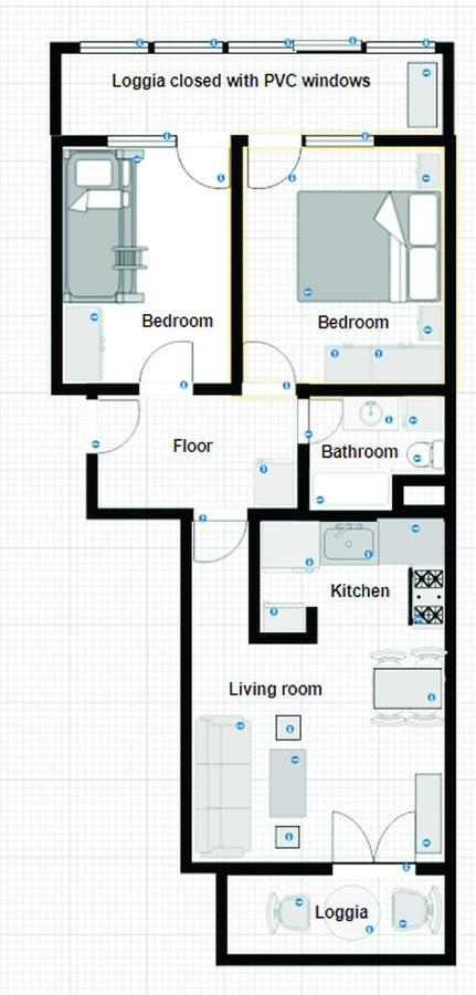 Apartment Lamar - Entry With Pin 0 - 24H, Underground Parking Garage, Elevator Σλαβόνσκι Μπροντ Εξωτερικό φωτογραφία